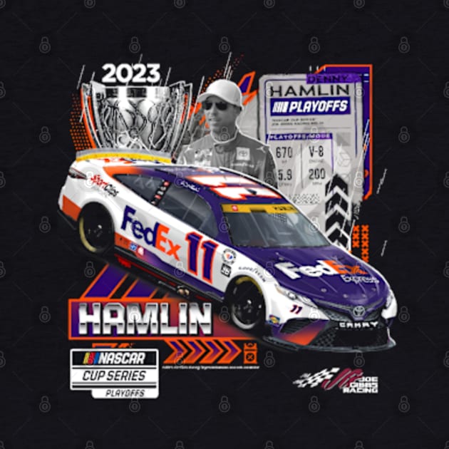 Denny Hamlin Series Playoffs by art.Hamdan